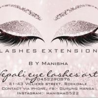 Eyelashes extension by manisha