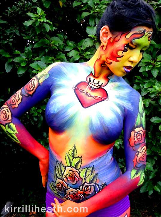 Kirrilli Heath Creative Makeup, Face Painting and Body Art