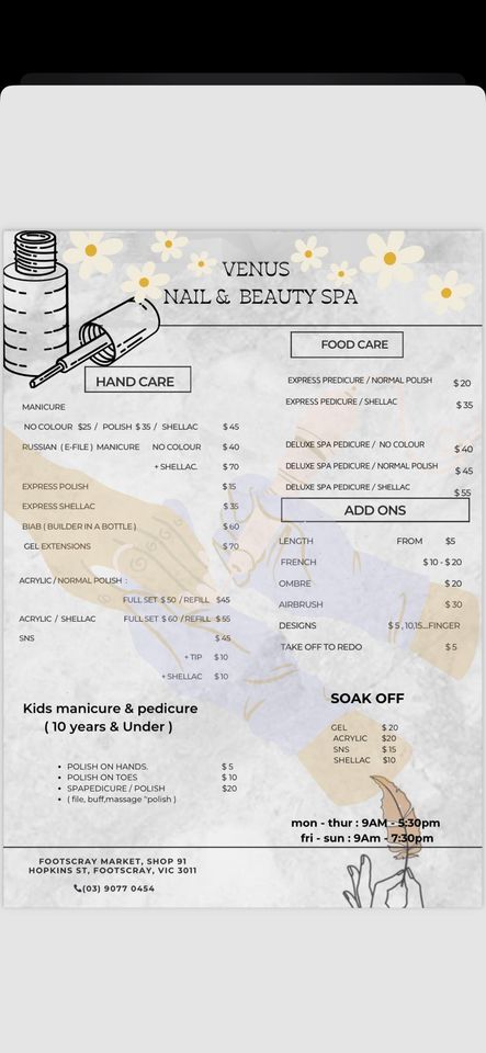 Venus nail & beauty spa