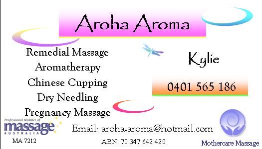 Aroha Aroma, Massage at Toogoom